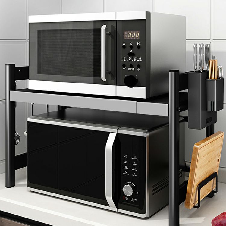 Étagère de Rangement Réglable pour Micro-Ondes
