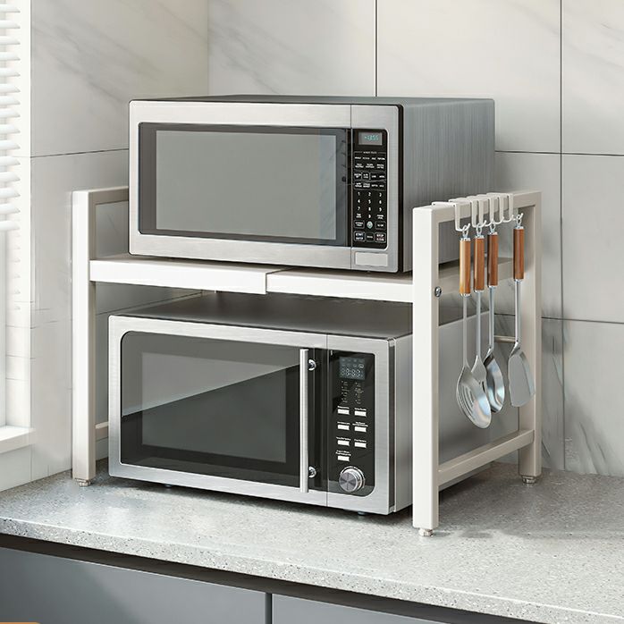 Étagère de Rangement Réglable pour Micro-Ondes