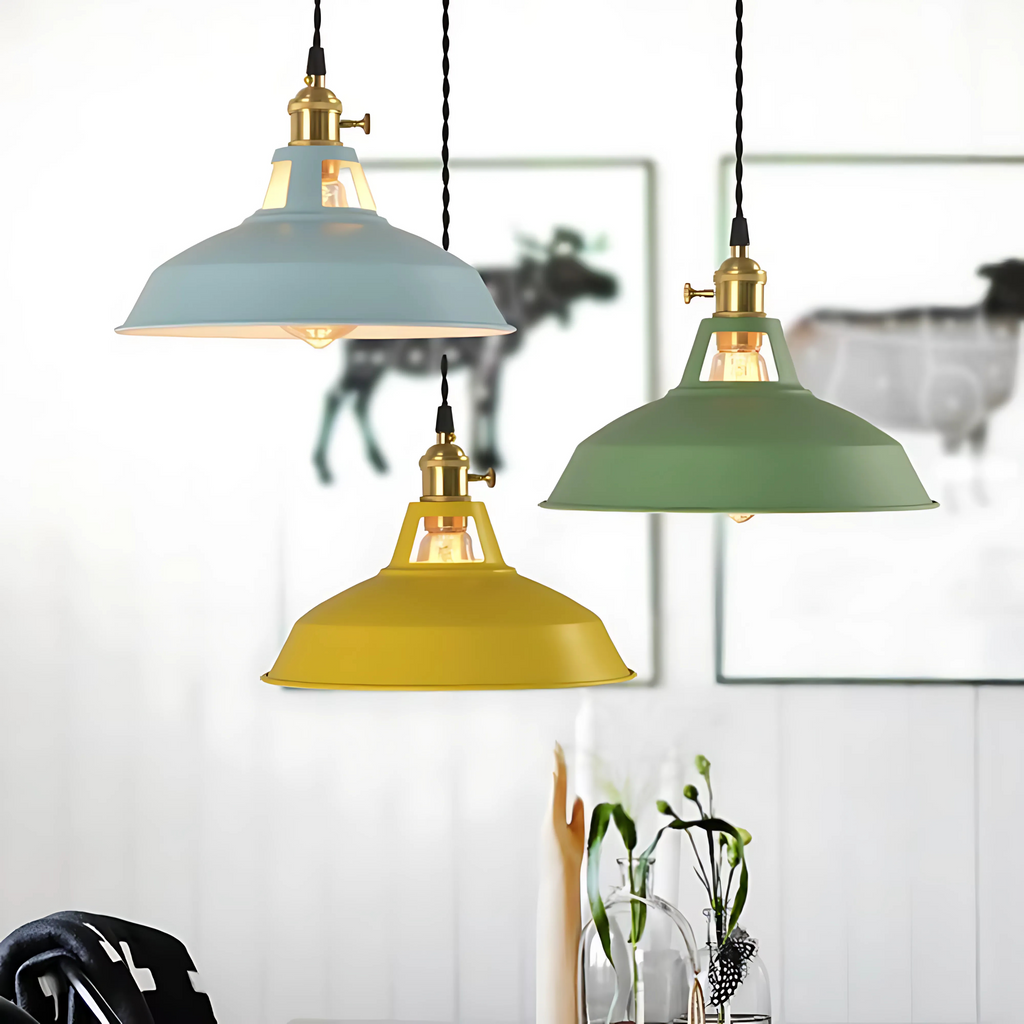 Éclora – Suspension Pastel en Métal