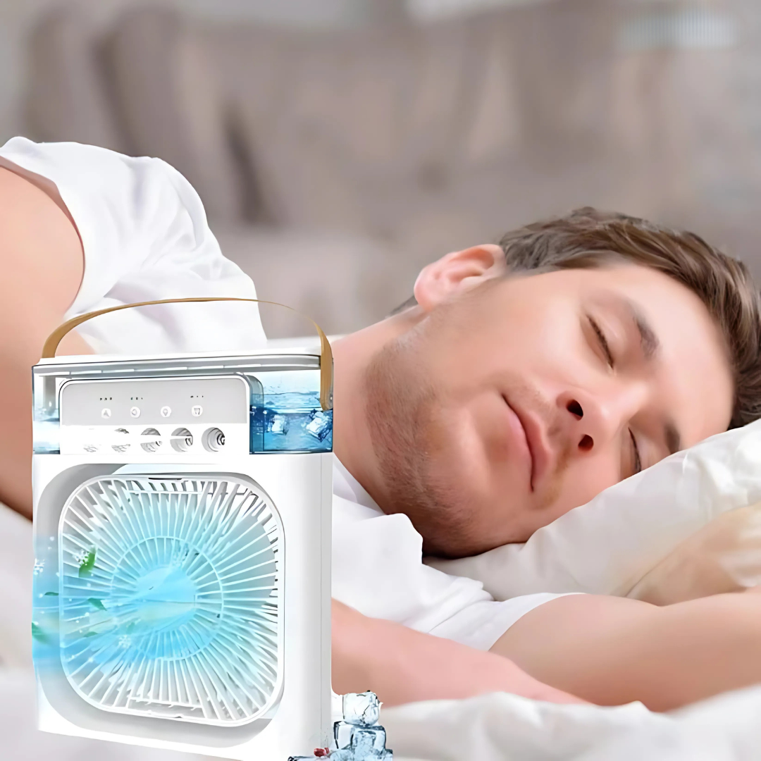 BreezePure – Mini Climatiseur Portable & Humidificateur d’Air