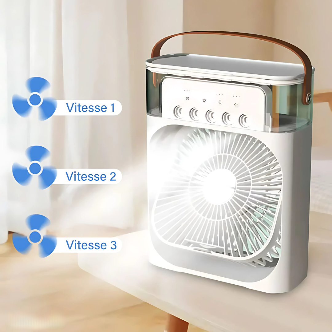 BreezePure – Mini Climatiseur Portable & Humidificateur d’Air