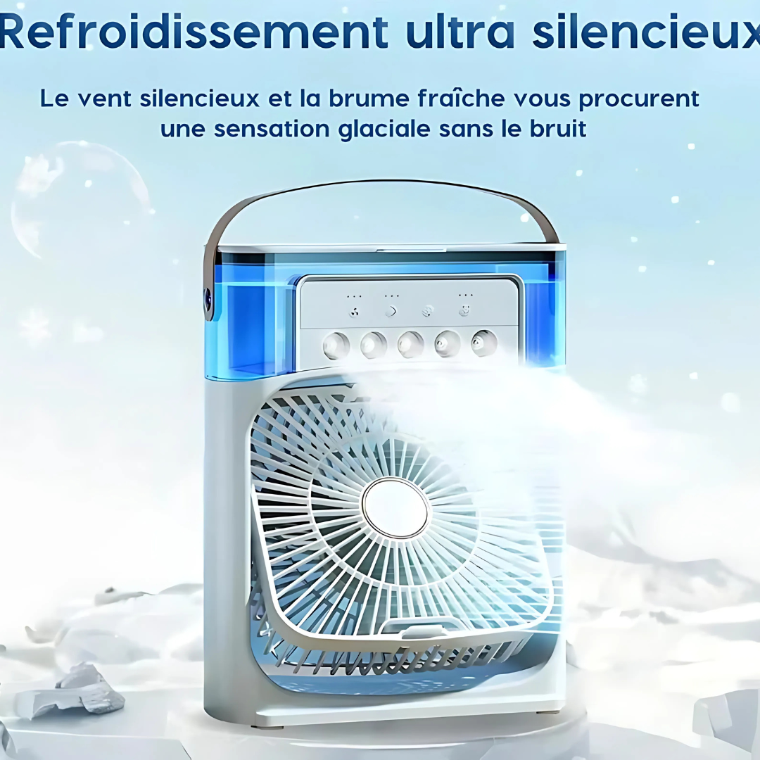 BreezePure – Mini Climatiseur Portable & Humidificateur d’Air