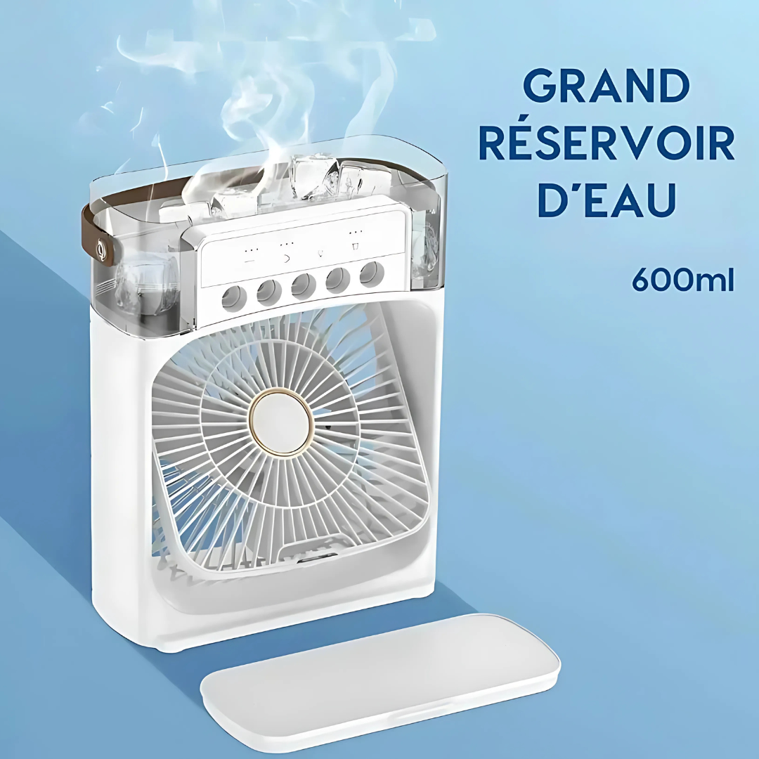 BreezePure – Mini Climatiseur Portable & Humidificateur d’Air
