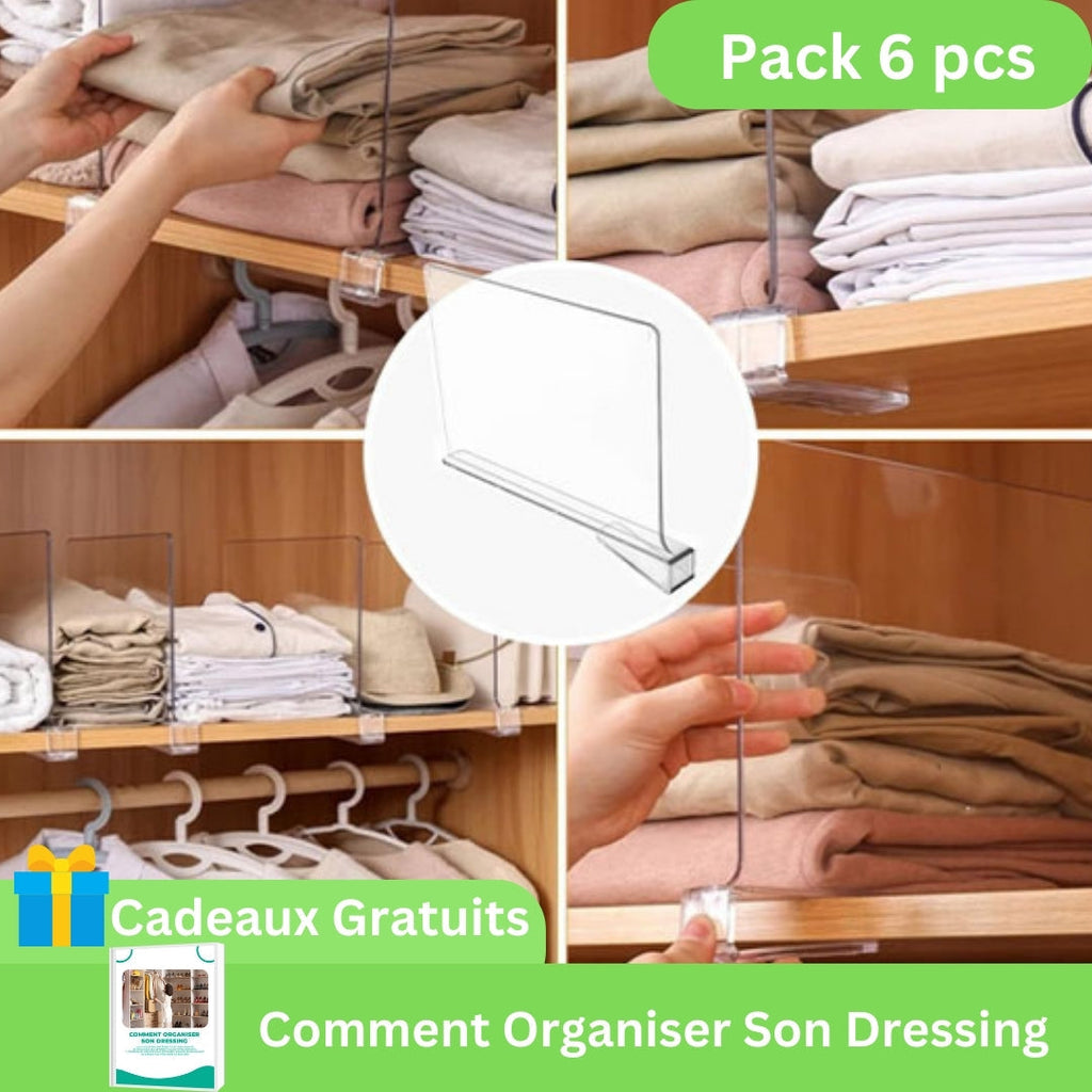 Étagère séparateur - Organisimple™