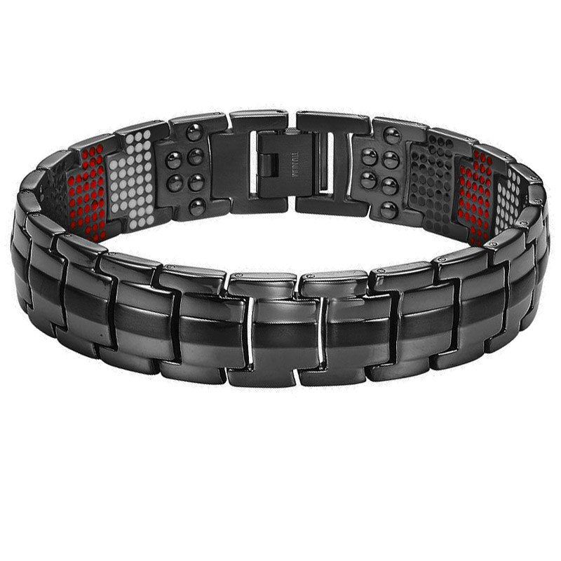 Bracelet magnétique Thérapeutique en Titane  Magnovia™