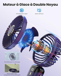 Mini ventilateur portatif 4 en 1  FrizzAir