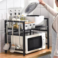 Étagère de Rangement Réglable pour Micro-Ondes