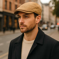 Béret Homme Casual Coton - Sandstone