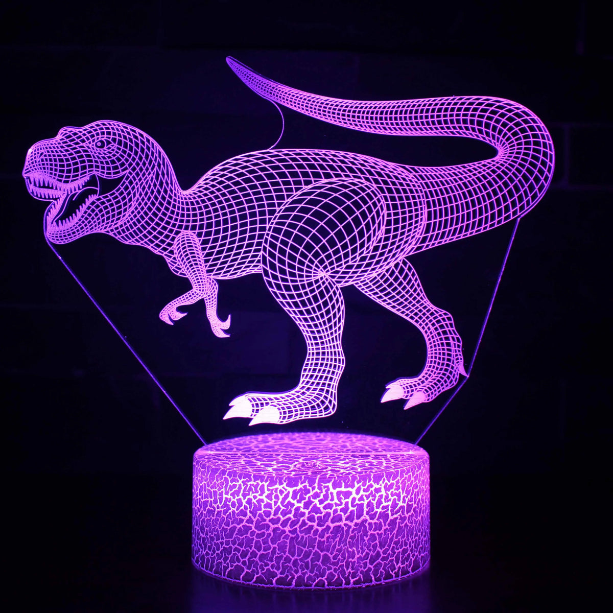 Lampe de chevet Dinosaure 3D