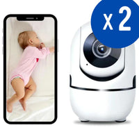 Babyphone Connecté WiFi avec Caméra HD 1080P – Surveillance Bébé avec Audio Bidirectionnel