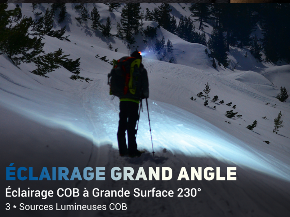 Lampe Frontale Rechargeable VisioPro™