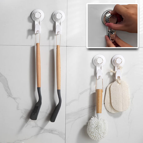 Support-Crochet à ventouse - Turn & lock™