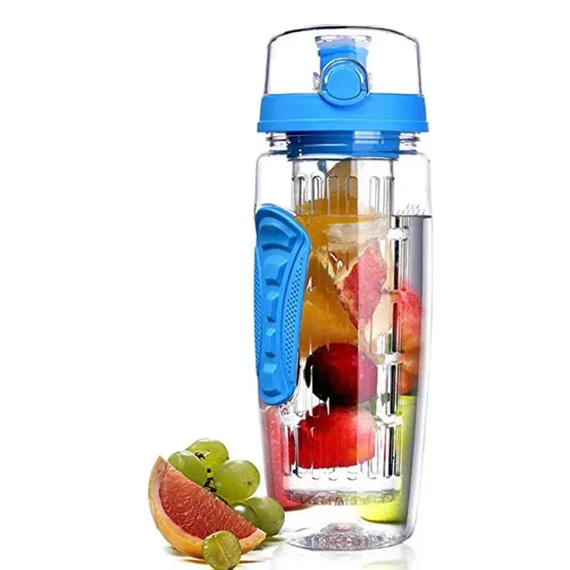 Bouteille à Infusion de Fruits avec Etui Long Infuseur et Indicateur de Temps
