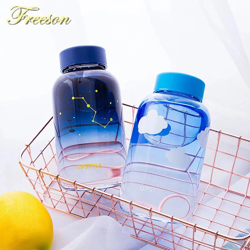 Gourde d'Eau en Verre Borosilicate avec Manchon 600ml