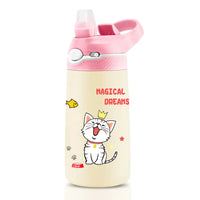 Gourde Isotherme Licorne Paille