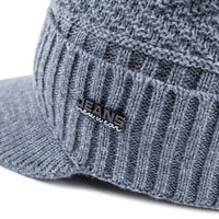 Bonnet Casquette Tricoté Polaire - KnitShield