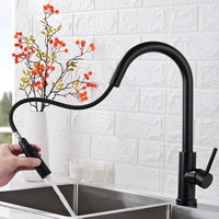 Robinet de Cuisine Rétractable Tactile Premium
