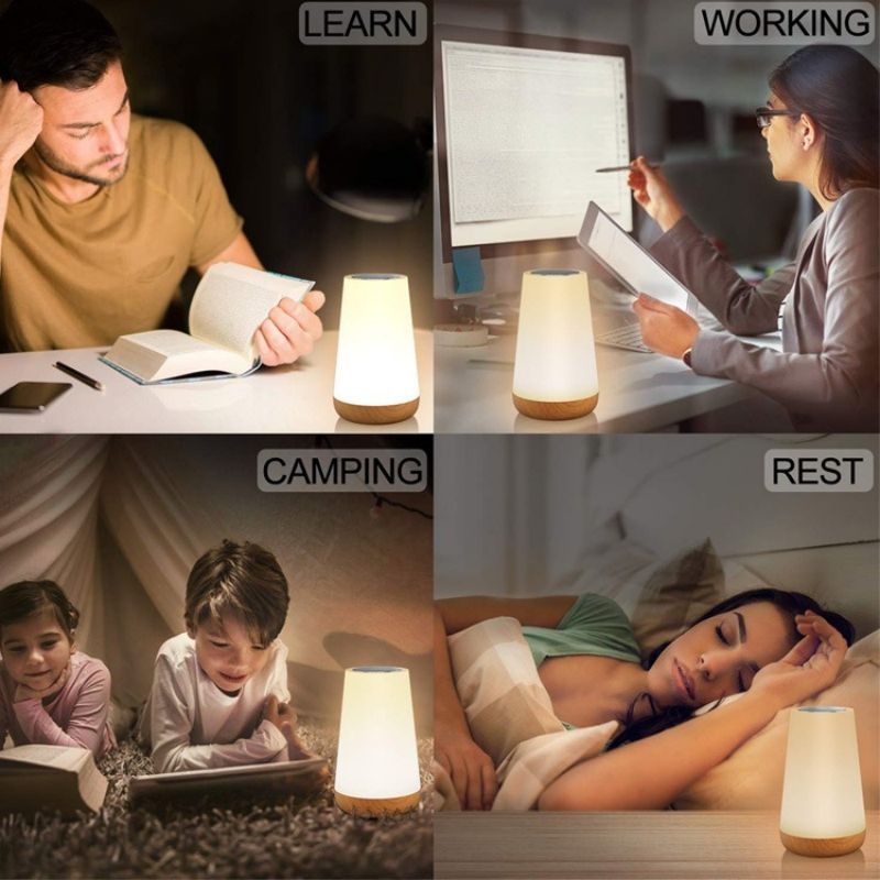 Lampe de chevet tactile - GlowTouch™