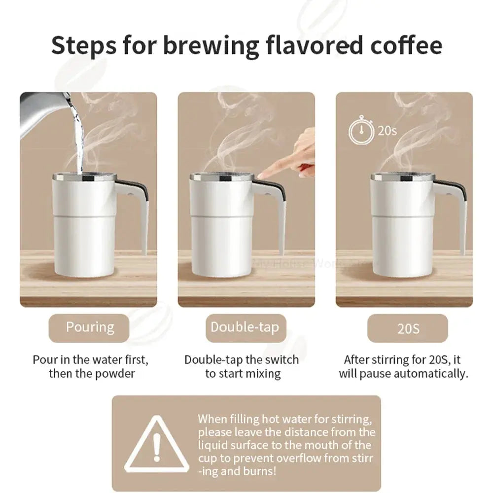 Mug Mélangeur Automatique USB-C