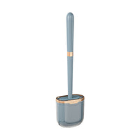 Brosse WC en Silicone Luxueuse sans Angle Mort