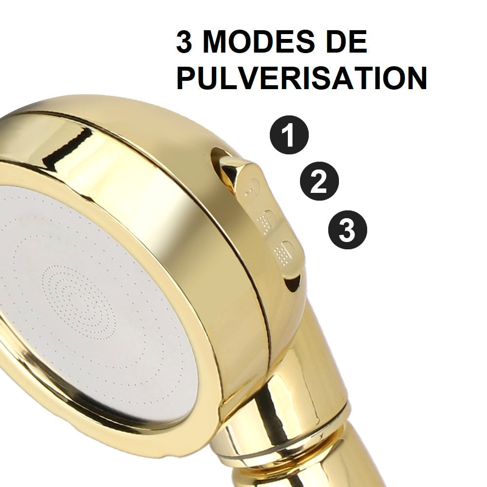 Pommeau de Douche 360° Révolutionnaire