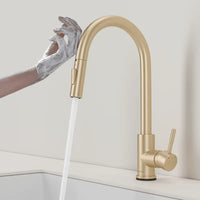 Robinet de Cuisine Rétractable Tactile Premium