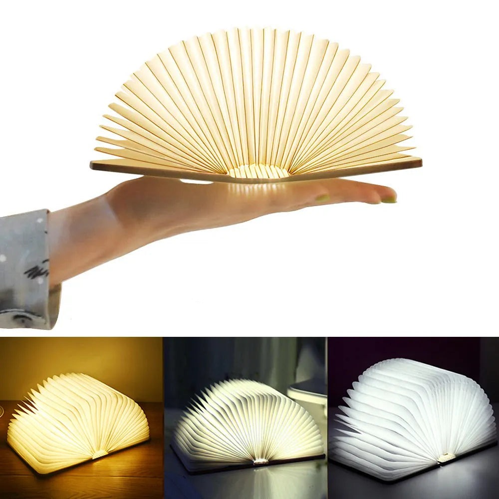 Lampe de chevet Livre Lumineux