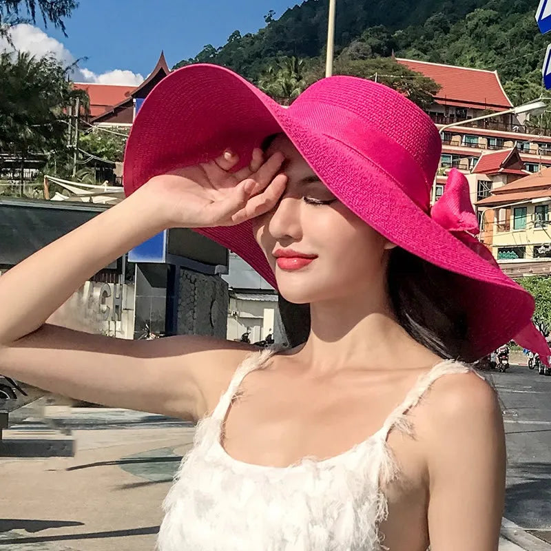 Chapeau de Paille Large - Femme