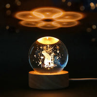 Lampe de chevet USB Sphère Magique
