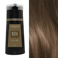 Shampooing Colorant NovaHair Color+ – Couvrance Longue Durée Sans Ammoniaque, Application Facile, 5 Teintes Disponibles