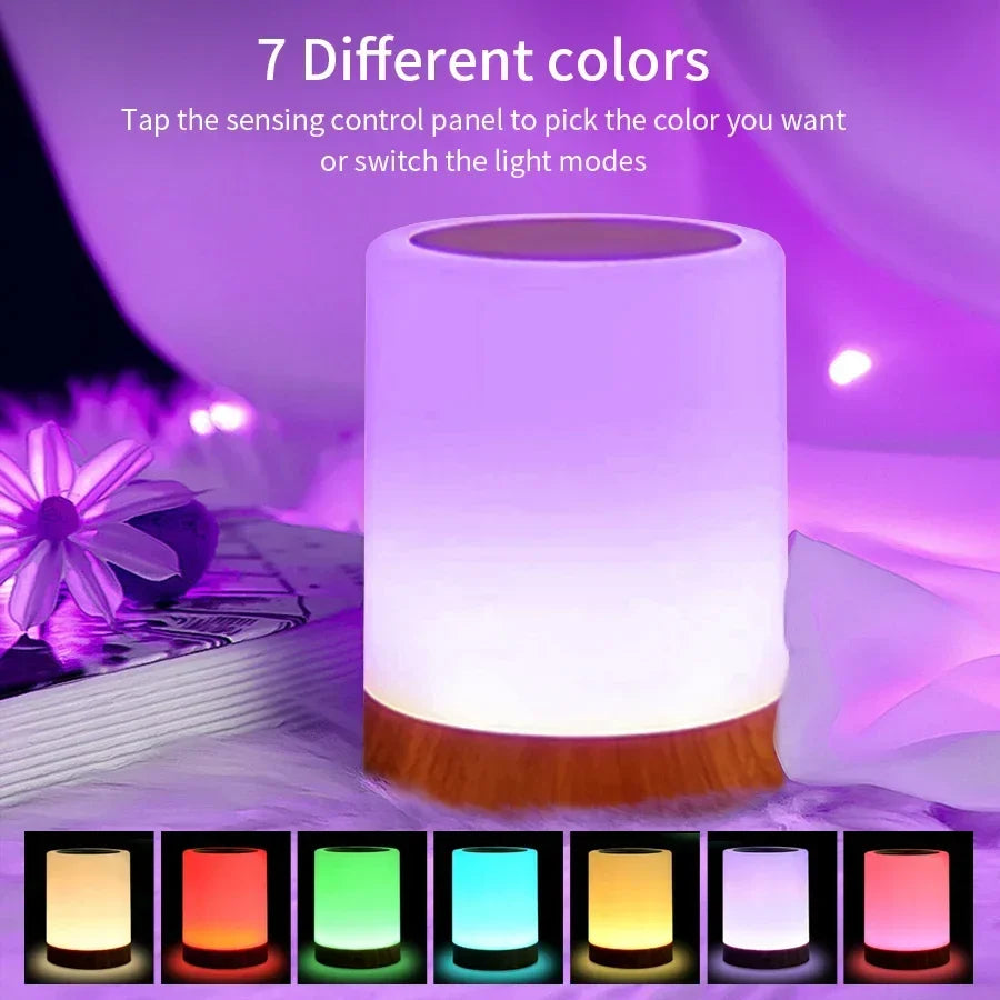 Lampe de chevet tactile - Ambiance-Touch™