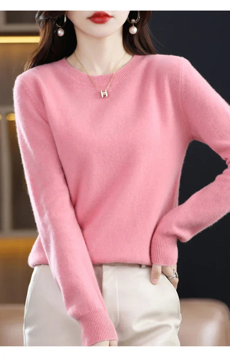 Pull en Cachemire 100% Pure Laine - Élégance et Confort pour l’Hiver