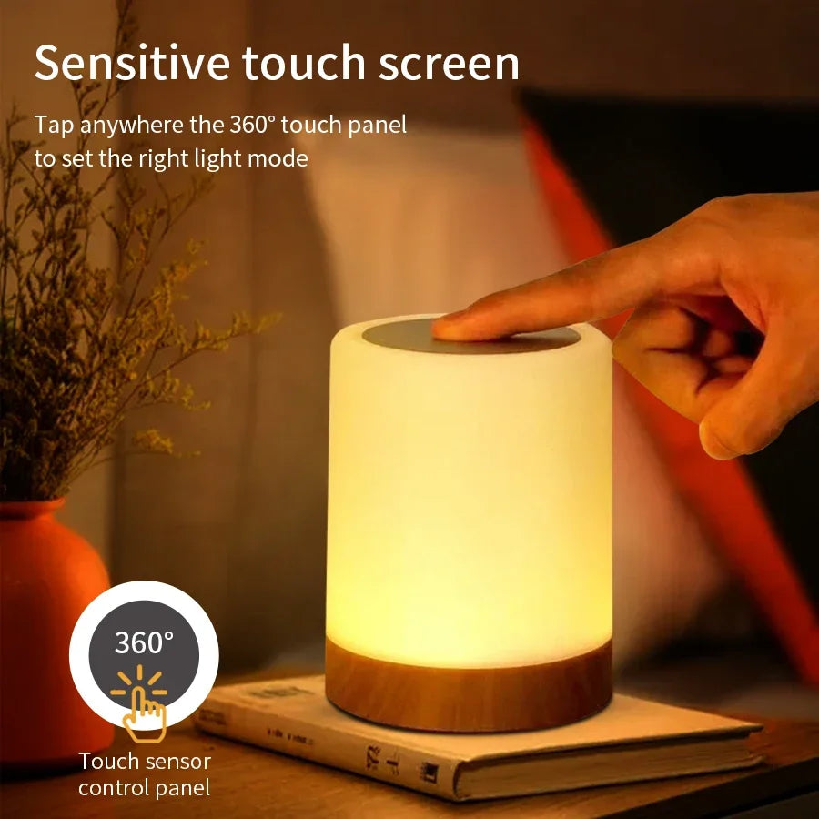 Lampe de chevet tactile - Ambiance-Touch™