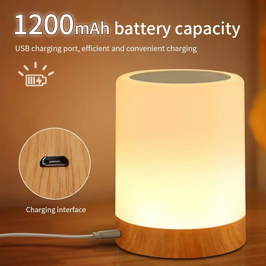 Lampe de chevet tactile - Ambiance-Touch™