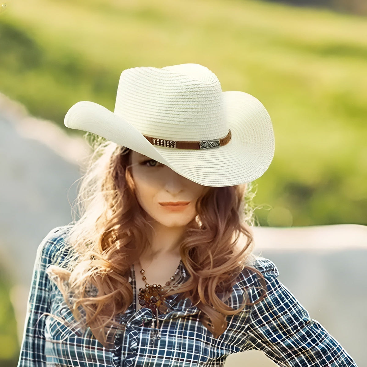 Chapeau de Paille Cowboy - SunnyPaja