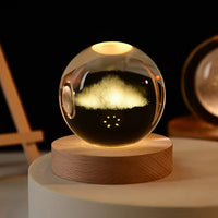 Lampe de chevet USB Sphère Magique