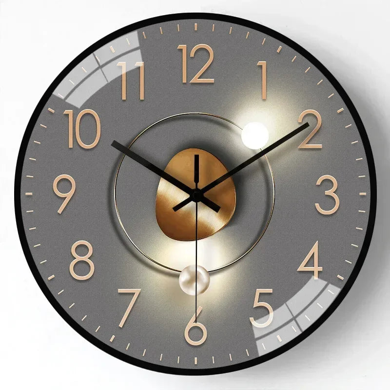 Horloge Murale Silencieuse SilentTime - Design Classique et Élégant