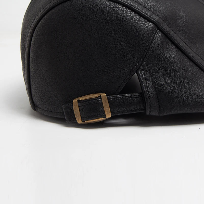 Béret Homme en Cuir - Prestige