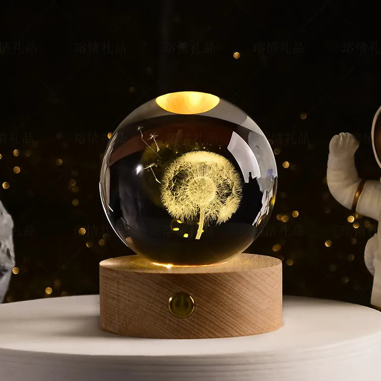 Lampe de chevet USB Sphère Magique