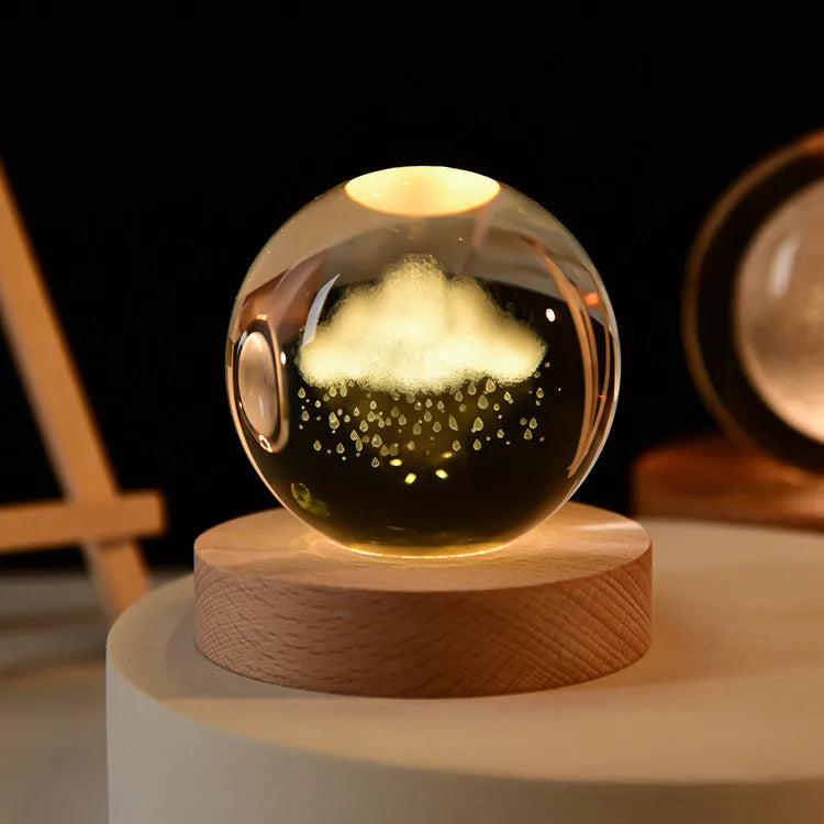 Lampe de chevet USB Sphère Magique