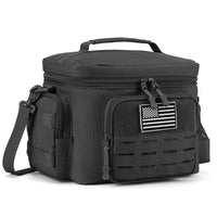 Sac Isotherme Repas Tactique Militaire Homme 13L (Noire)