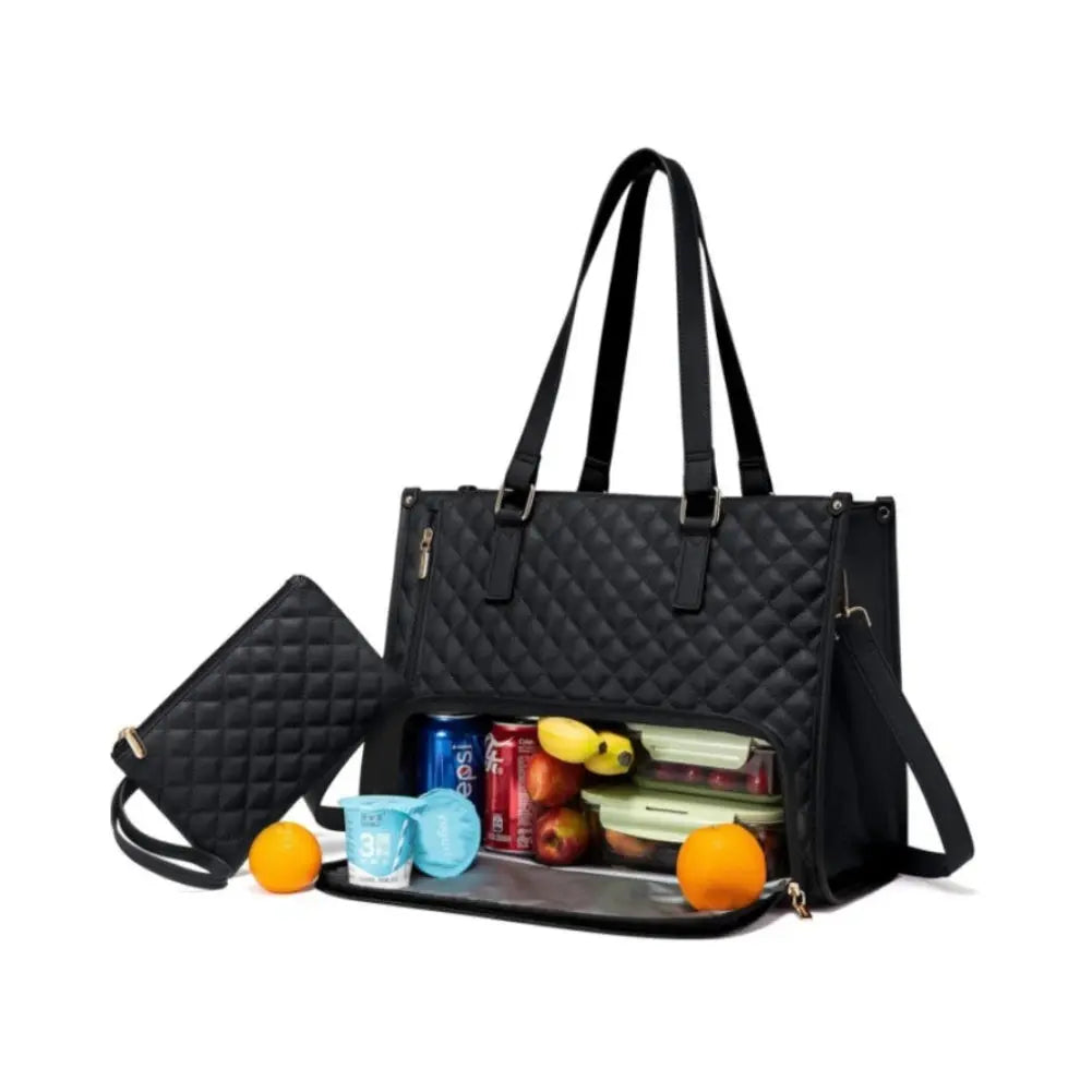 Sac Lunch Box Isotherme Double Compartiment Femme