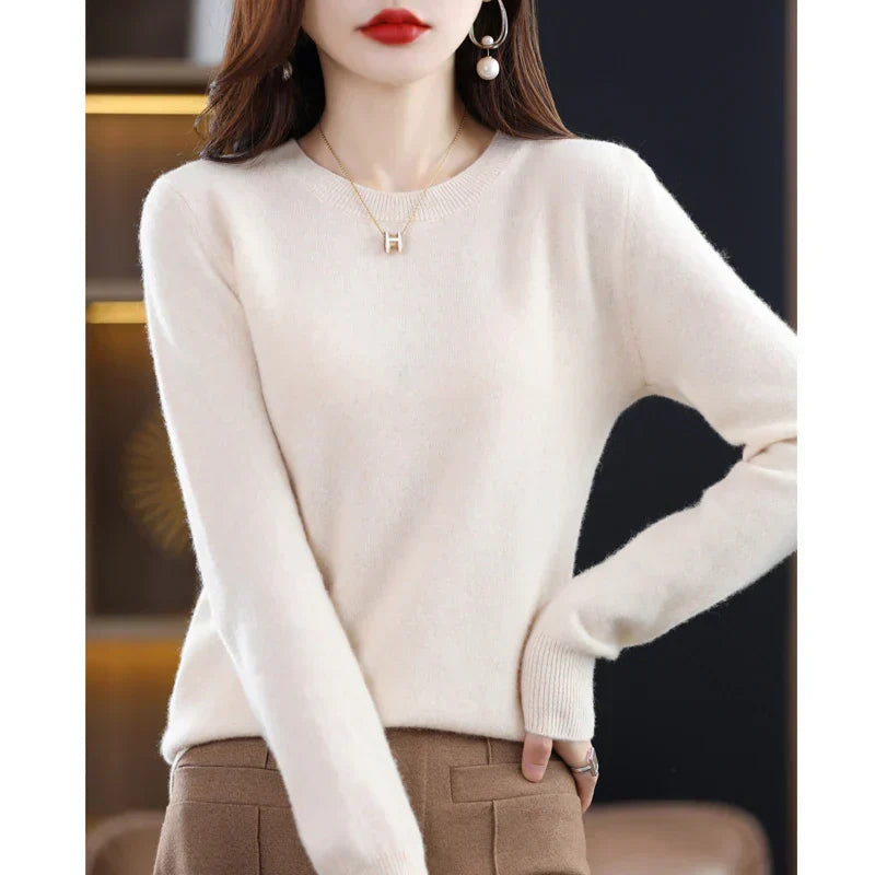 Pull en Cachemire 100% Pure Laine - Élégance et Confort pour l’Hiver