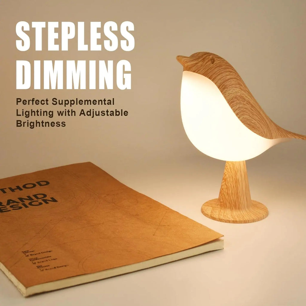 Lampe de chevet tactile - LumiBird™
