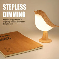 Lampe de chevet tactile - LumiBird™