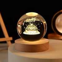 Lampe de chevet USB Sphère Magique