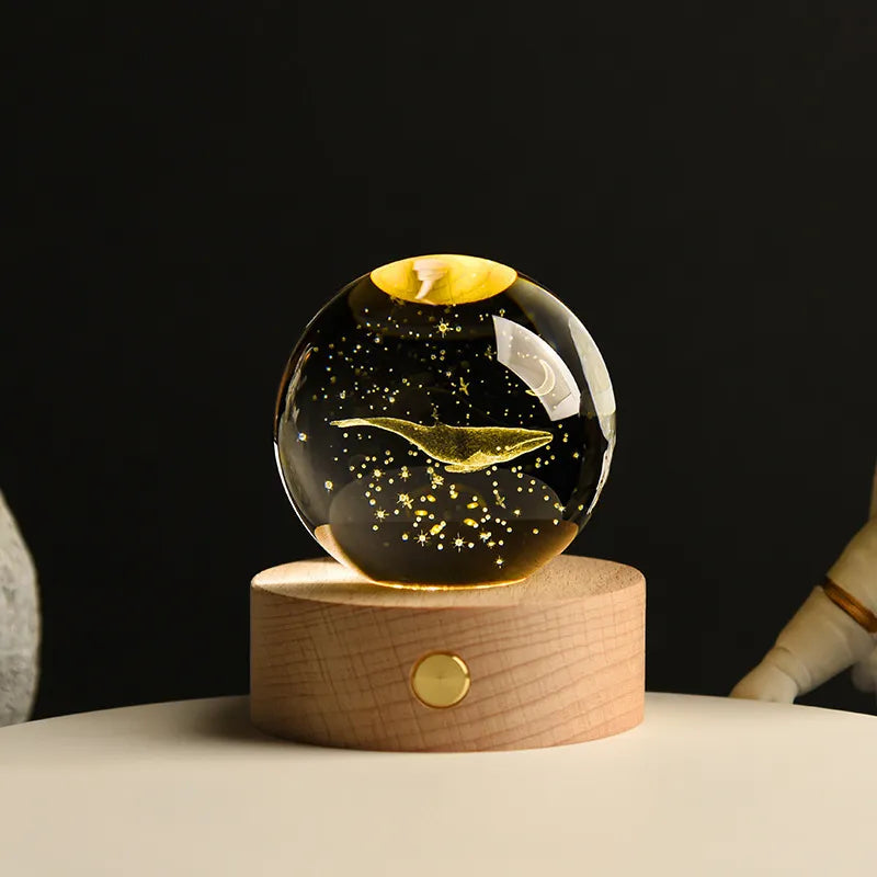 Lampe de chevet USB Sphère Magique