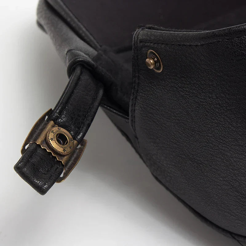 Béret Homme en Cuir - Prestige