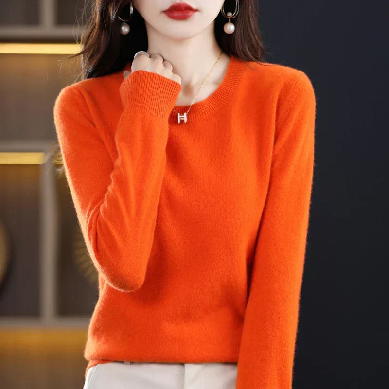 Pull en Cachemire 100% Pure Laine - Élégance et Confort pour l’Hiver