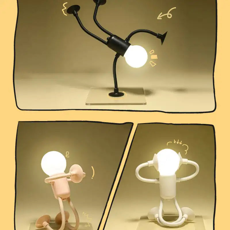 Lampe De Bureau Petit Bonhomme Modifiable